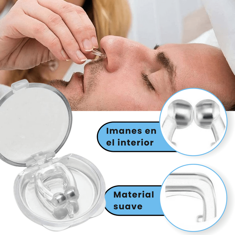 Clip Nasal Anti-Ronquido NoSnore™ - Mercado FácilMinha loja001Mercado Fácil