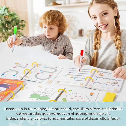 Kit Montessori de Fortalecimiento Educativo para Niños de 2 a 9 Años