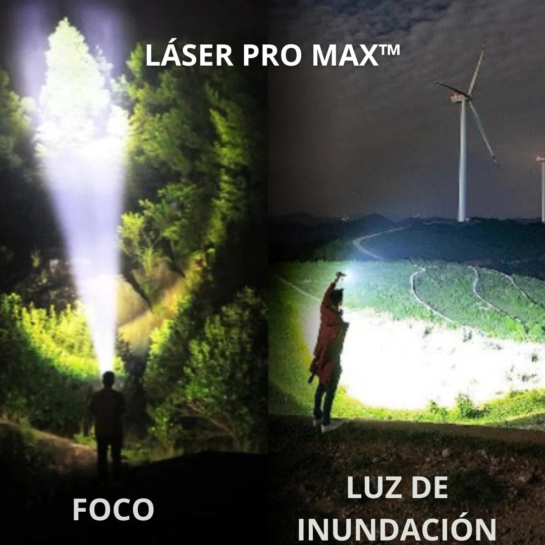 LÁSER PRO MAX™ | LA LINTERNA MÁS POTENTE